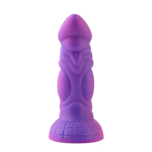 Dildo a ventosa Fantasy Merman viola 18 cm