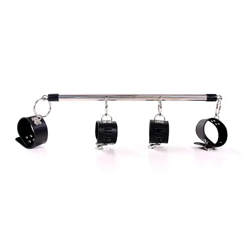 Auxfun® Handcuffs - Ankle Cuffs - With Spreader Bar