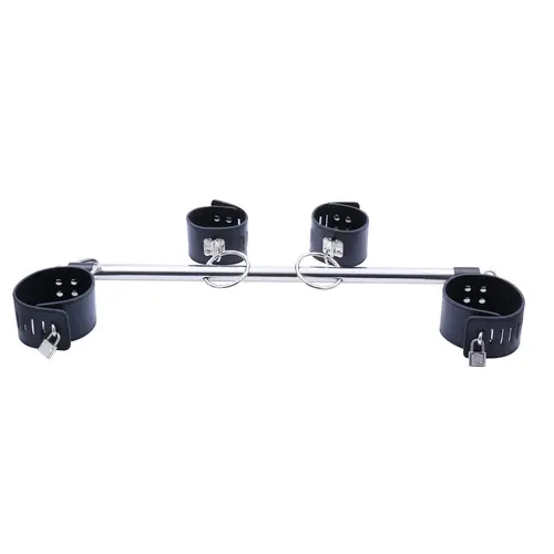 Handcuffs - Ankle Cuffs - With Spreader Bar