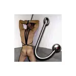 Hismith® Anal Hook - Stainless Steel Bondage Anal Hook - Anal Hook with Bal