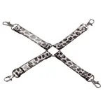 Auxfun® Kinky BDSM Bondage set - 10-piece - Panther print