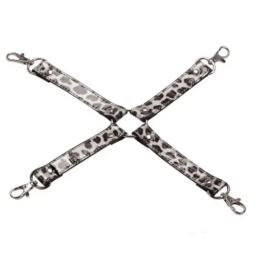 Kinky BDSM Bondage set - 10-piece - Panther print