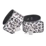 Kinky BDSM Bondage set - 10-piece - Panther print