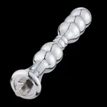 Dildo anale a bacchetta con attacco a spirale 20 cm KlicLok