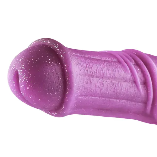 Hismith® Fantasy Horse Dildo KlicLok and Suction Cup 27 CM Purple