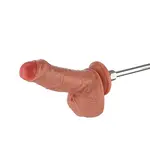 Dildo realistico KlicLok® e ventosa 17 CM Beige