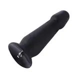 Dildo Garnet KlicLok e ventosa 25 CM nero