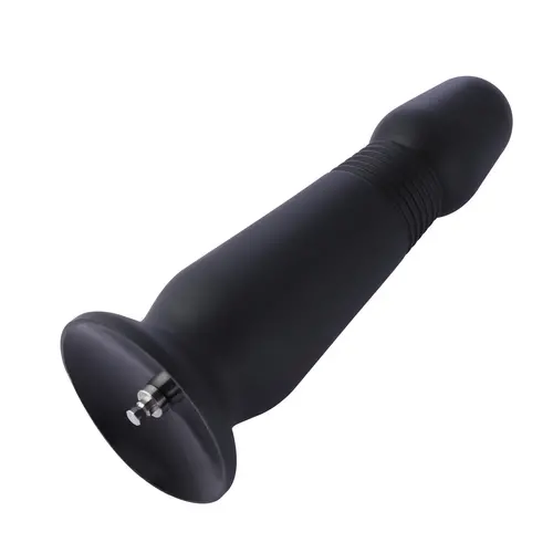 Dildo Garnet KlicLok e ventosa 25 CM nero
