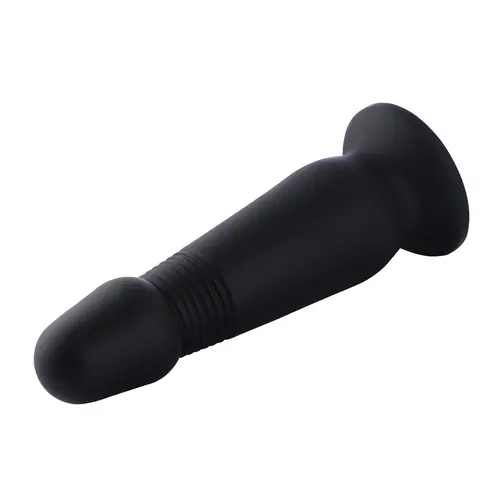 Dildo Garnet KlicLok e ventosa 25 CM nero