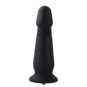 Dildo Garnet KlicLok e ventosa 25 CM nero