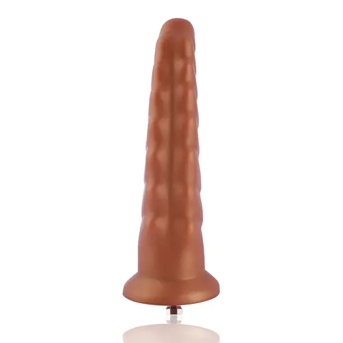 Consolador P-Spot Arthropod KlicLok y Ventosa 25 CM Marrón Dorado
