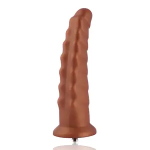 Dildo P-Punkt Arthropod KlicLok und Saugnapf 25 CM Gold Braun