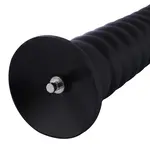 Dildo Tower KlicLok e ventosa 25 CM Nero