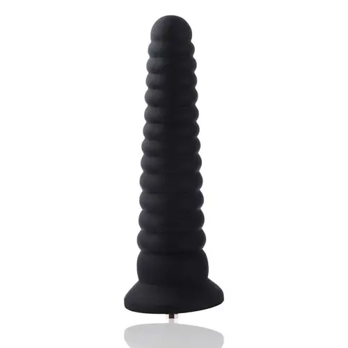 Dildo Tower KlicLok e ventosa 25 CM Nero
