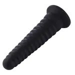 Dildo Tower KlicLok e ventosa 25 CM Nero