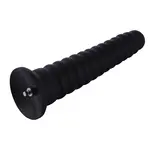 Dildo Tower KlicLok e ventosa 25 CM Nero