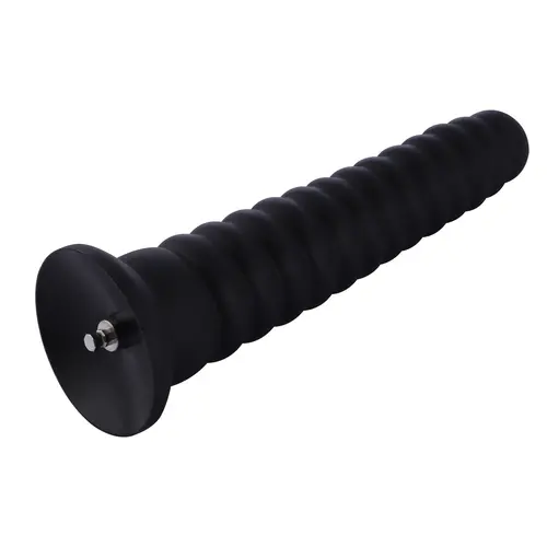 Dildo Tower KlicLok e ventosa 25 CM Nero
