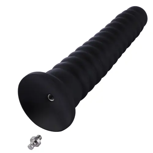 Dildo Tower KlicLok e ventosa 25 CM Nero