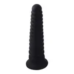 Dildo Tower KlicLok e ventosa 25 CM Nero