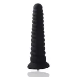 Dildo Tower KlicLok e ventosa 25 CM Nero