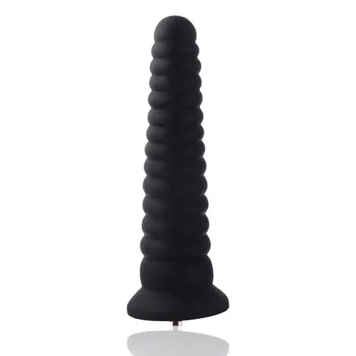 Dildo Tower KlicLok e ventosa 25 CM Nero
