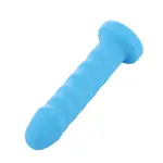 Dildo anale KlicLok 17 CM Blu