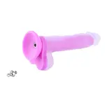 Glow in the Dark Dildo KlicLok 24 CM Pink