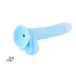 Dildo fosforescente KlicLok 24 CM Blu