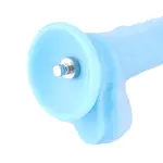 Dildo fosforescente KlicLok 24 CM Blu