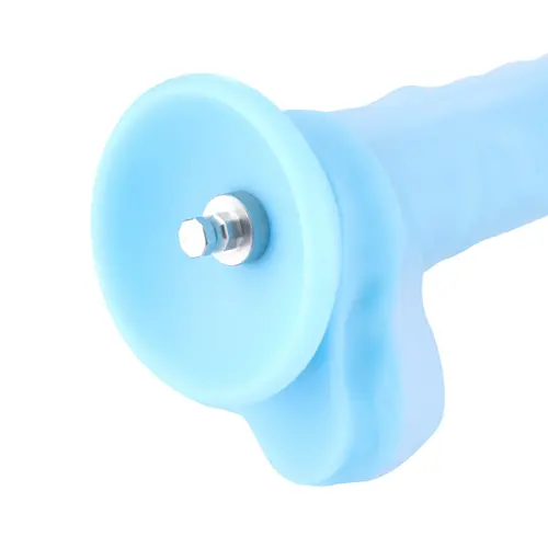 Dildo fosforescente KlicLok 24 CM Blu