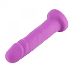 Consolador Vibrador con Control Remoto 17 CM KlicLok Morado