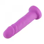 Consolador Vibrador con Control Remoto 17 CM KlicLok Morado