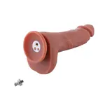 Dildo vibrante con telecomando 19 CM KlicLok Nude