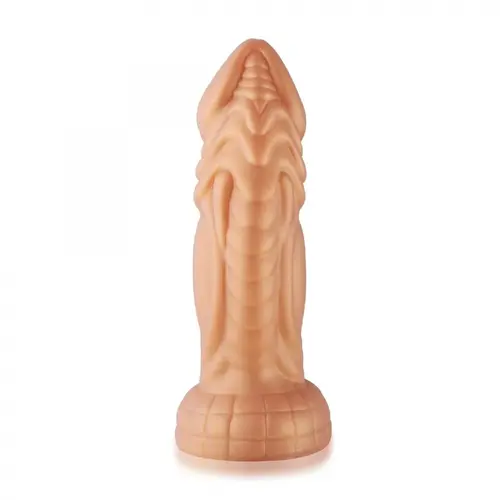 Hismith® Vibrating Dildo including Remote Control 21 CM KlicLok Gold