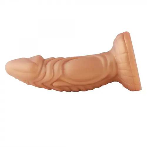 Dildo vibrante con telecomando 21 CM KlicLok Gold