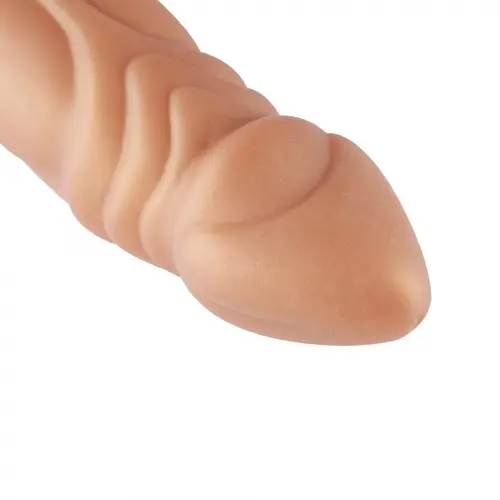 Dildo vibrante con telecomando 21 CM KlicLok Gold