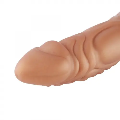 Dildo vibrante con telecomando 21 CM KlicLok Gold