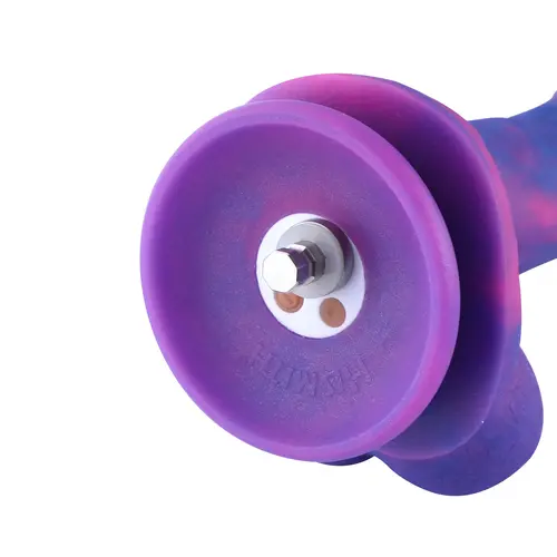 Gode vibrant avec télécommande KlicLok violet