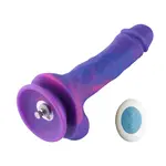 Gode vibrant avec télécommande KlicLok violet