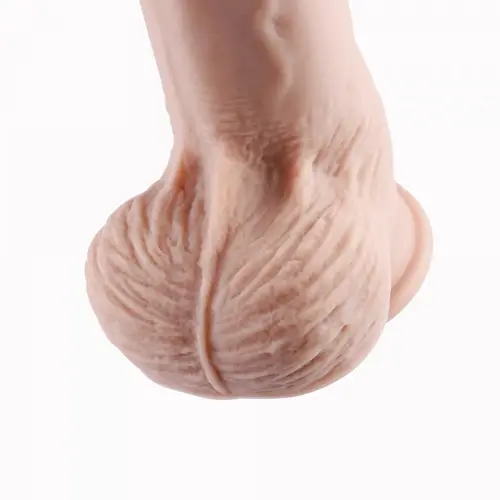Consolador Vibrador con Control Remoto 28 CM KlicLok Nude