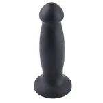 Hismith® Vibrating Dildo including Remote Control 18 CM KlicLok Black