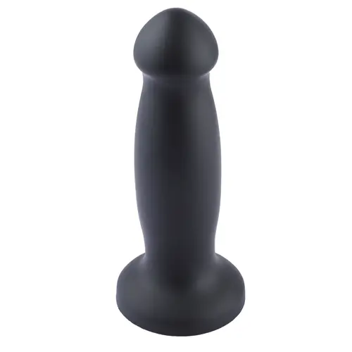 Hismith® Vibrating Dildo including Remote Control 18 CM KlicLok Black