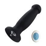 Hismith® Consolador Vibrador con Control Remoto 18 CM KlicLok Negro