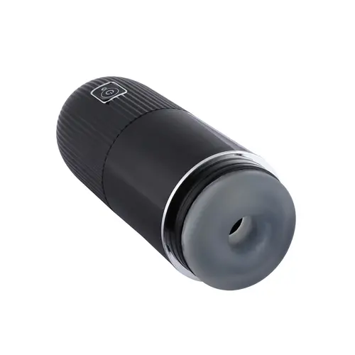 Rotating Pocket Pussy Masturbator for the KlicLok Sex Machine Black