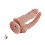 Hismith® Dildo Double KlicLok Nude