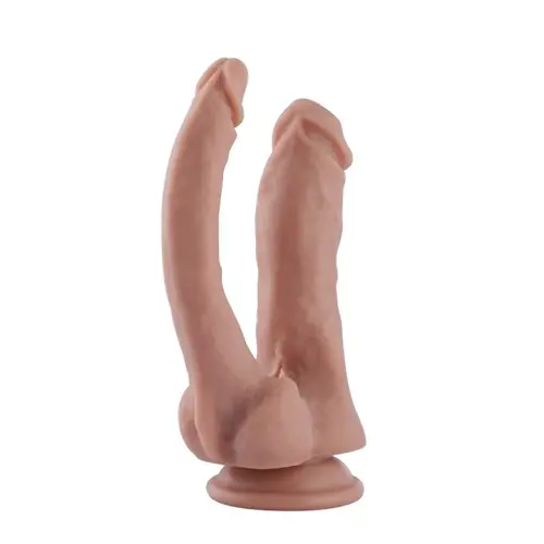 Hismith® Dildo Double KlicLok Nude