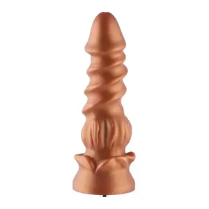 Hismith® Dildo KlicLok Medium 23 CM Flower Gold