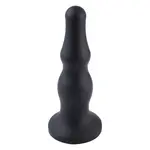 Hismith® Consolador Anal KlicLok Pequeño 15-20 CM Negro