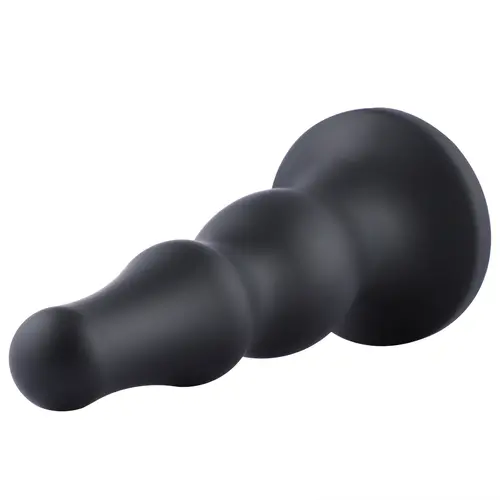 Hismith® Consolador Anal KlicLok Pequeño 15-20 CM Negro