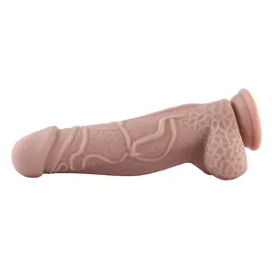 Dildo XL KlicLok Grande 25+ CM Nudo